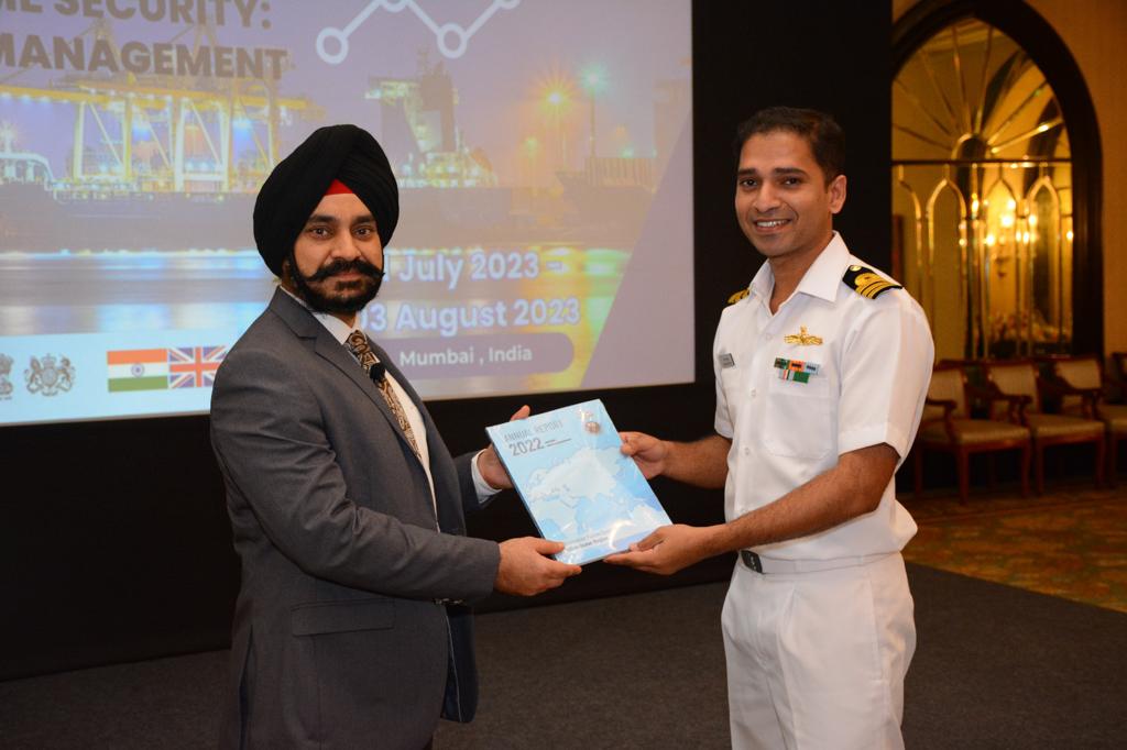 IFC-IOR Participated in India-UK Maritime Security Workshop at Mumbai - 31 Jul-03 Aug 23